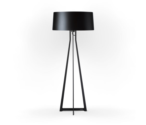 No. 47 Floor Lamp Shiny Matt- Shiny-Black - Fenix NTM® | Free-standing lights | BALADA & CO.