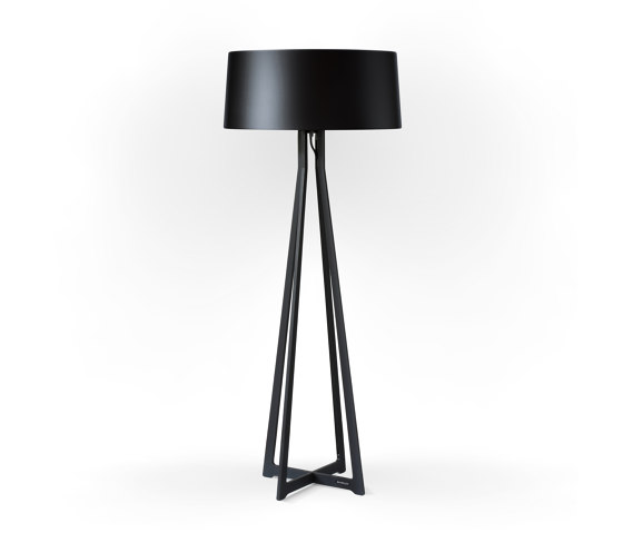 No. 47 Floor Lamp Shiny Matt- Shiny-Black - Fenix NTM® | Lampade piantana | BALADA & CO.