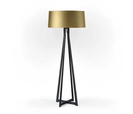No. 47 Floor Lamp Shiny Matt- Bronze Gold - Fenix NTM® | Luminaires sur pied | BALADA & CO.