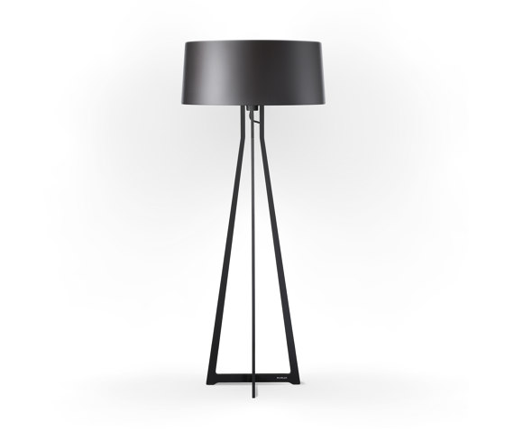 No. 47 Floor Lamp Shiny Matt- Night Grey - Fenix NTM® | Standleuchten | BALADA & CO.