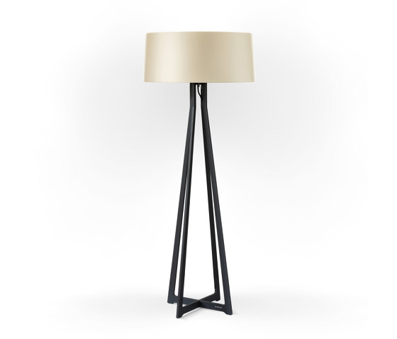 No. 47 Floor Lamp Shiny Matt- Tan Gold - Fenix NTM® | Free-standing lights | BALADA & CO.