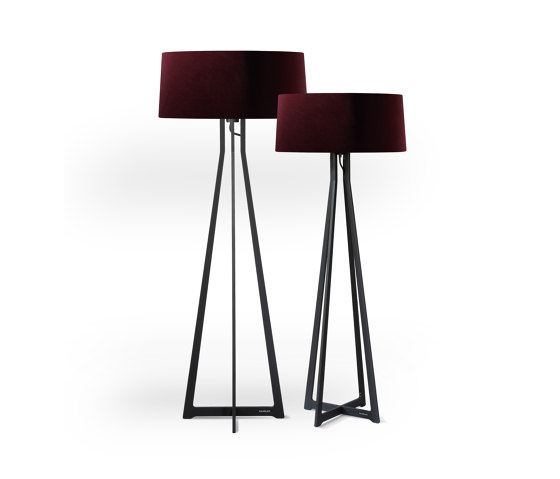 No. 47 Floor Lamp Velvet Collection - Prugna - Fenix NTM® | Free-standing lights | BALADA & CO.