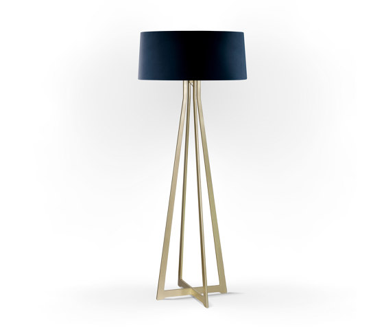 No. 47 Floor Lamp Velvet Collection - Notte - Brass | Luminaires sur pied | BALADA & CO.