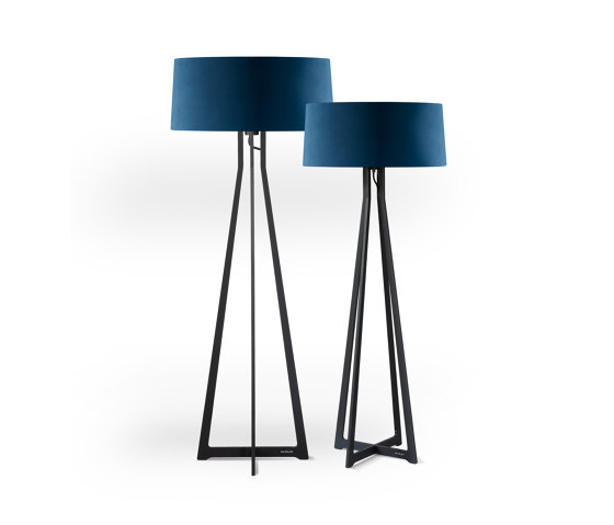 No. 47 Floor Lamp Velvet Collection - Indigo - Fenix NTM® | Free-standing lights | BALADA & CO.