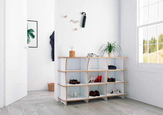 shoe shelf | Sensa | Shelving | form.bar