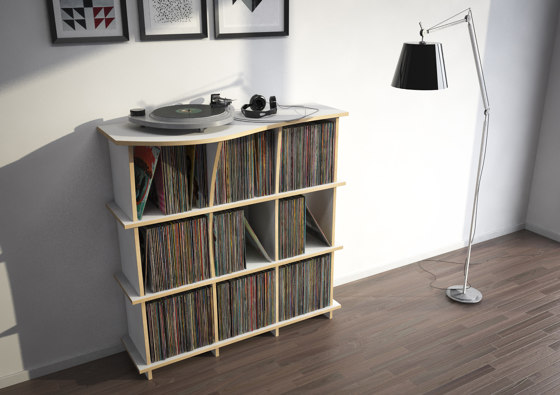 vinyl record shelf | Conco | Étagères | form.bar
