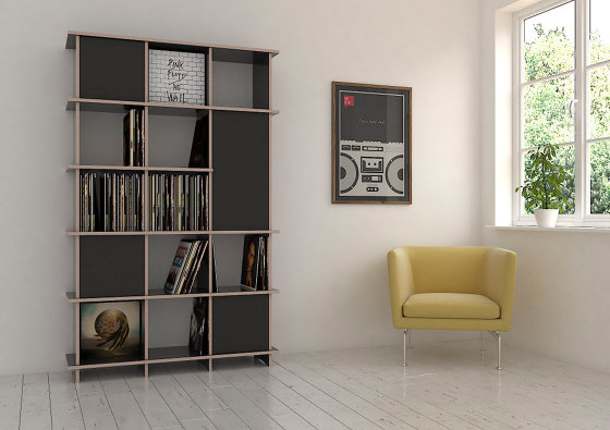 vinyl record shelf | Jimmy | Scaffali | form.bar