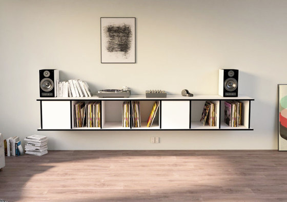 vinyl record shelf | Vinylos | Scaffali | form.bar