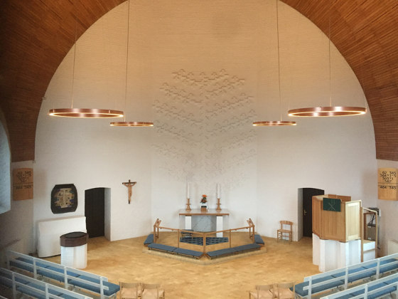Brejning church LED chandelier | Suspensions | Okholm Lighting