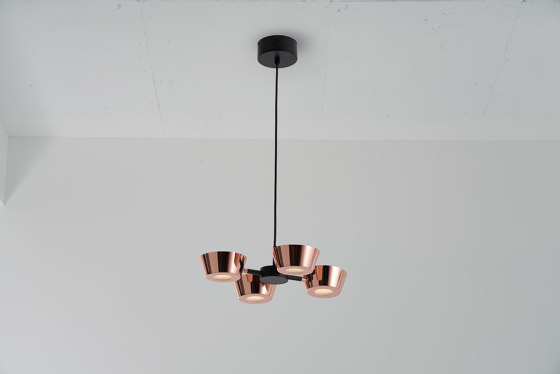OLO PC4 pendant light in shiny copper | Suspensions | SEEDDESIGN