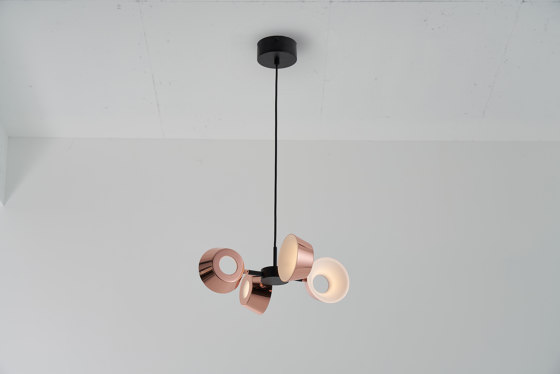OLO PC4 pendant light in shiny copper | Lámparas de suspensión | SEEDDESIGN