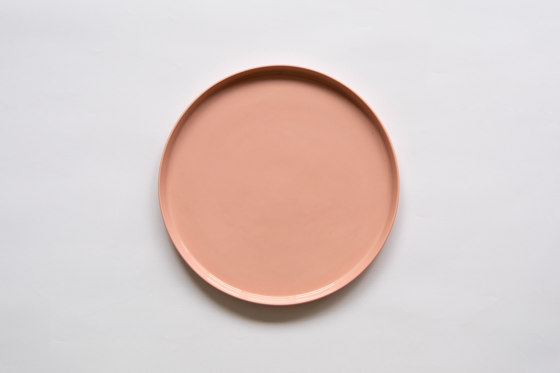 Stoneware | Plate | 260 | pink | Dinnerware | Moheim