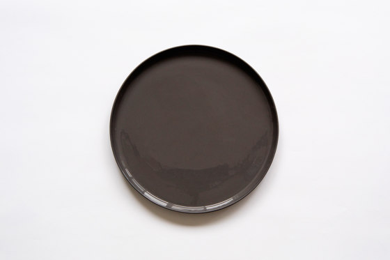 Stoneware | Plate | 260 | black | Dinnerware | Moheim