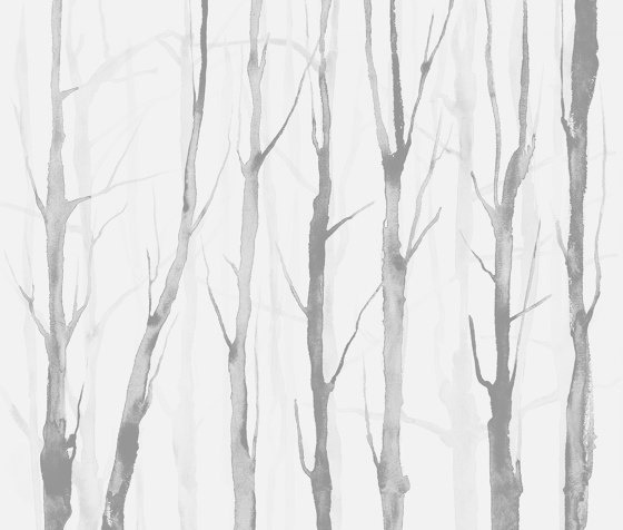 Alberi Zen Light Grey | Arte | TECNOGRAFICA