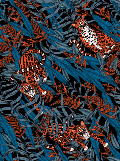 Visayan Leopard Night | Peintures murales / art | TECNOGRAFICA