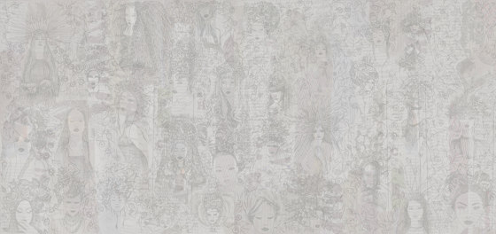 Women Grey | Wall art / Murals | TECNOGRAFICA