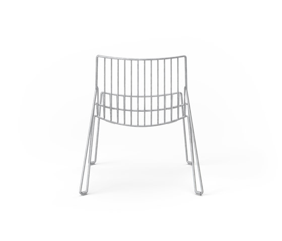 Tio Easy Chair Galvanised | Armchairs | Massproductions