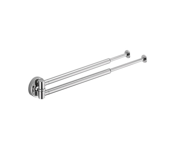 Extensible double bar towel holder | Porte-serviettes | COLOMBO DESIGN