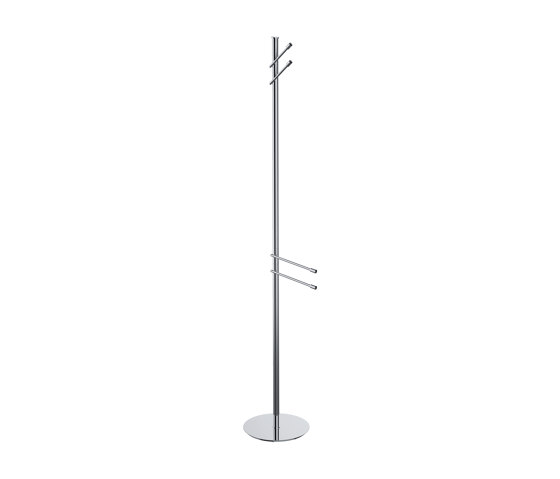 Floor standing column with 2 towel holder and 2 hooks | Handtuchhalter | COLOMBO DESIGN