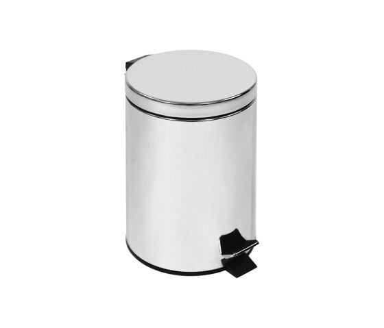 Small pedal bin, stainless steel (L 5) | Poubelles de salle de bain | COLOMBO DESIGN
