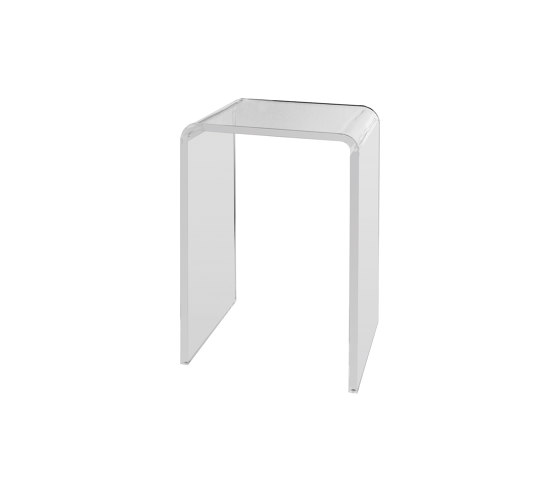 Sgabello GHOST. Seduta e struttura in plexiglass trasparente. | Sgabelli | COLOMBO DESIGN