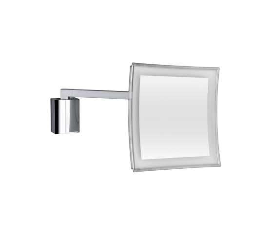 Specchio ingranditoee ANNA dimmerabile a LED (3,5x) a muro | Specchi da bagno | COLOMBO DESIGN