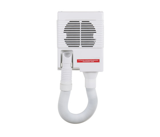 Wall mounted hair dryer with flexible tube | Haartrockner | COLOMBO DESIGN