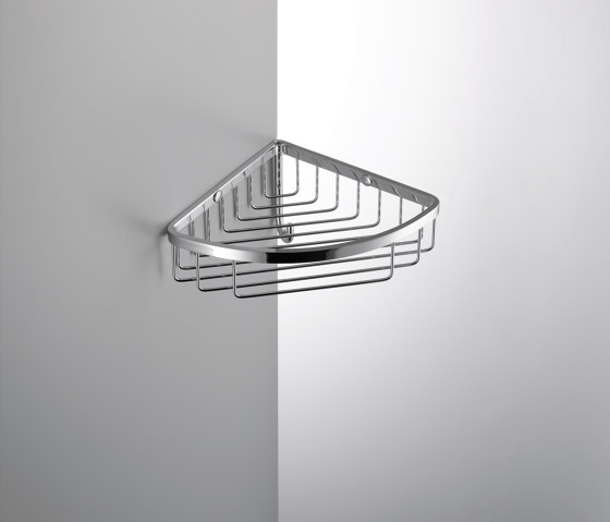 Single corner basket with hook | Porte-éponges | COLOMBO DESIGN