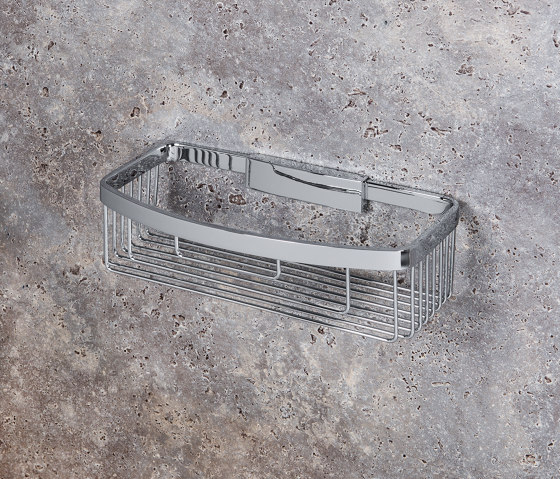 Removable single corner basket for shower | Porte-éponges | COLOMBO DESIGN