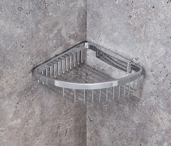 Removable single corner basket for shower | Porta esponjas | COLOMBO DESIGN