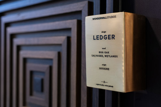 Ledger | Holz Platten | Wonderwall Studios