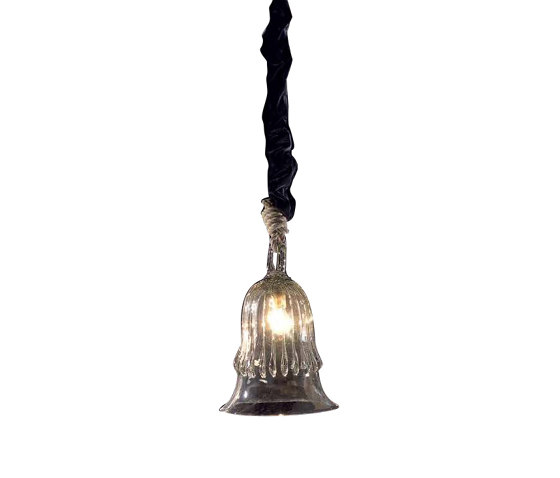 Etna handmade pendant light in steel, glass and crystal | Suspended lights | Ascensión Latorre