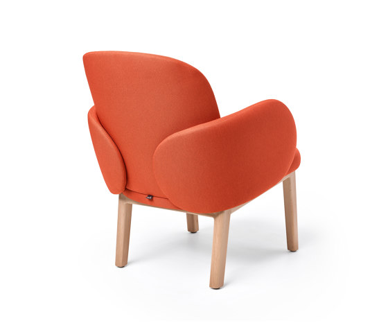 Dost Lounge Wood Terracotta | Armchairs | PUIK