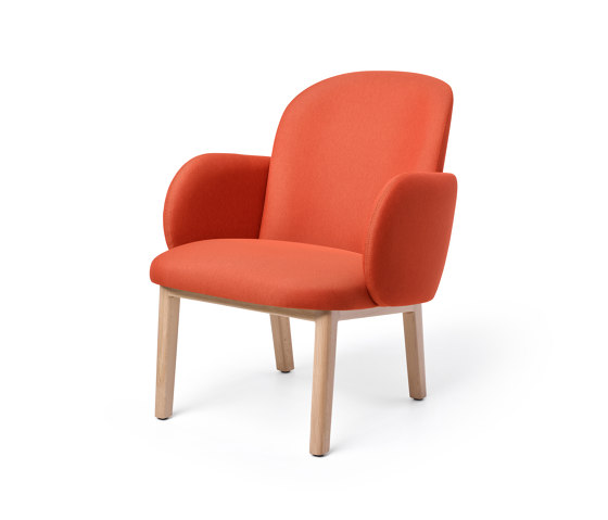 Dost Lounge Wood Terracotta | Sessel | PUIK