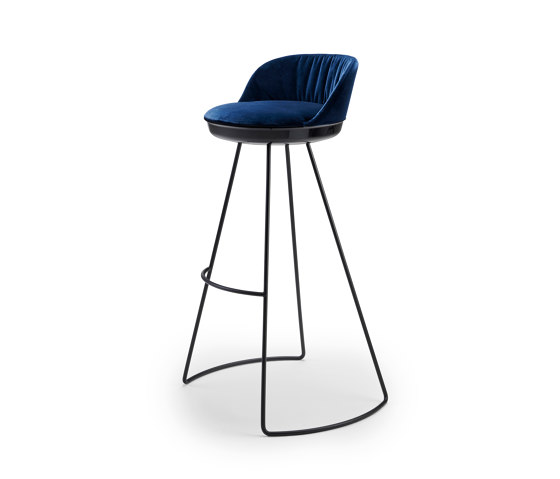 Romy | Barstool with steel frame | Bar stools | FREIFRAU MANUFAKTUR