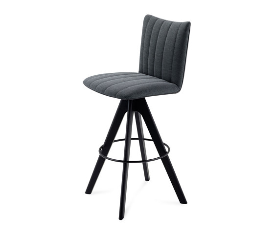 Rubie | Bar Chair mit Holzgestell | Barhocker | FREIFRAU MANUFAKTUR