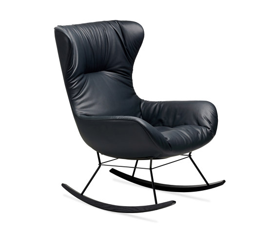 Leya | Rocking Wingback Chair | Armchairs | FREIFRAU MANUFAKTUR