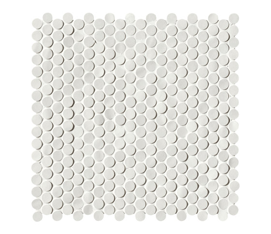 Chelsea Brick White Microround Mosaico | Mosaicos de cerámica | Fap Ceramiche