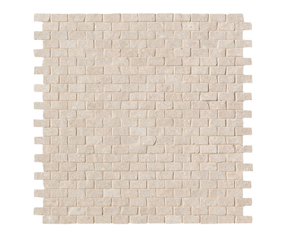Nux Beige Brick Mosaico Anticato | Keramik Mosaike | Fap Ceramiche