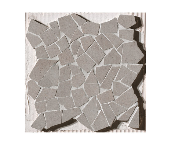 Nux Taupe Gres Schegge Mosaico | Mosaïques céramique | Fap Ceramiche