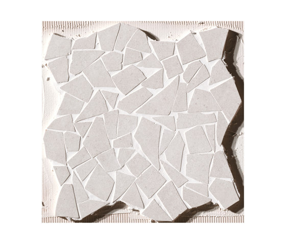 Nux White Gres Schegge Mosaico | Mosaicos de cerámica | Fap Ceramiche