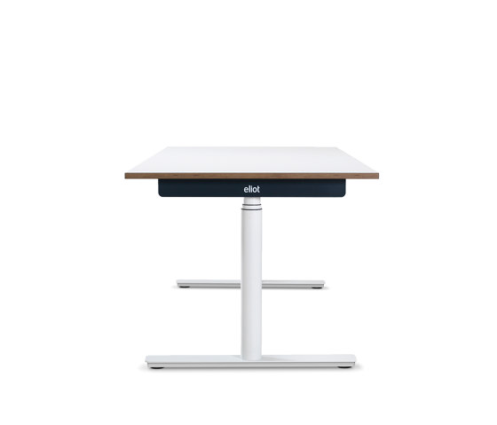 Eliot Original White with tabletop Design White | Tréteaux | Smartfurniture