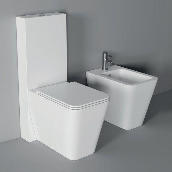 Toilette Hide BTW Square 55cm x 35cm | Inodoros | Alice Ceramica
