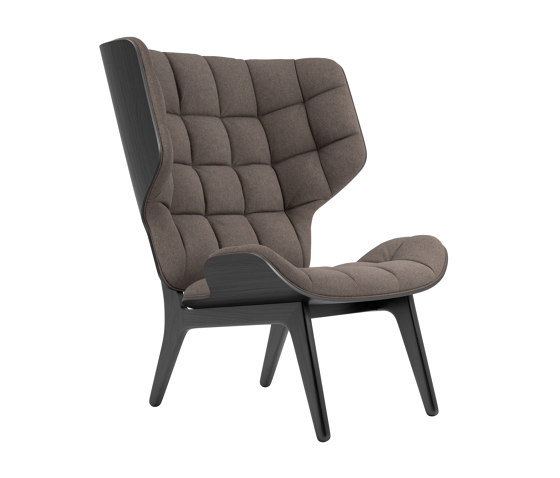 Mammoth Chair, Black / Wool: Fawn | Armchairs | NORR11