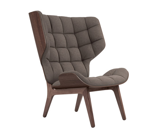 Mammoth Chair, Dark Stained / Wool: Fawn | Fauteuils | NORR11