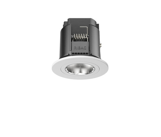 SPARK Downlight 800 with round rim white | Recessed ceiling lights | RIBAG