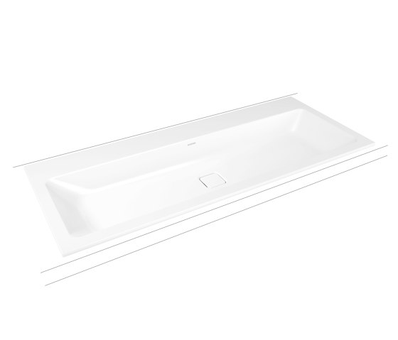 Cono built-in double washbasin alpine white matt | Lavabos | Kaldewei