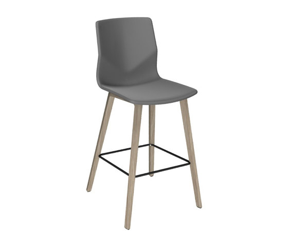 FourSure® 105 upholstery wooden legs | Sgabelli bancone | Ocee & Four Design