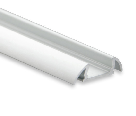 PO17 series | PO17 LED CONSTRUCTION profile 200 cm, ultra-flat/wing | Profilés | Galaxy Profiles