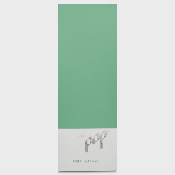 Paint Collection | Green Earrings | Peintures intérieures | File Under Pop